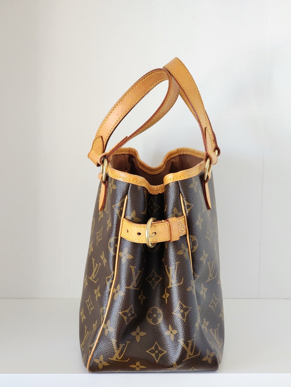 Louis Vuitton Batignolles Vertical PM Bucket Monogram Top Handle Bag / Mini Tote - Picture 8 of 16